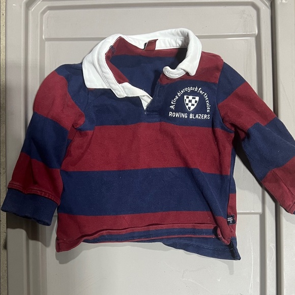 Rowing Blazers Other - Rowing Blazers Toddler Long Sleeve Shirt / Polo - Red and Navy